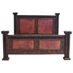 Natural Patina Copper Bed - King