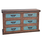 Turquoise Patina Dresser