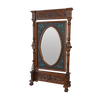 Turquoise Reflections Mirror