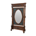 Turquoise Reflections Mirror