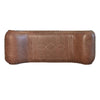 Romanesque Leather Bench