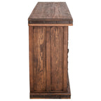 Carson City Copper-Top Buffet & Wine Cabinet