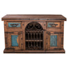 Carson City Copper-Top Buffet & Wine Cabinet