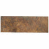 Excavator Wood Bar with Stone Top and Beaten Metal Inserts