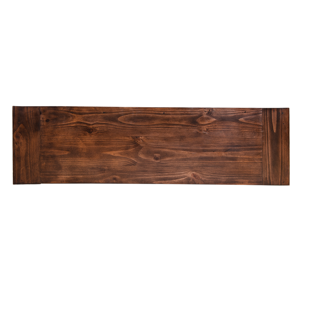 Cowhide Saddlehorn Console