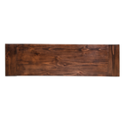 Cowhide Saddlehorn Console
