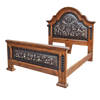 North Fork Tooled Leather Bed - King