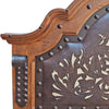 North Fork Tooled Leather Bed - Queen