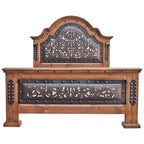 North Fork Tooled Leather Bed - Queen