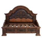 Palo Alto Tooled Leather Daybed