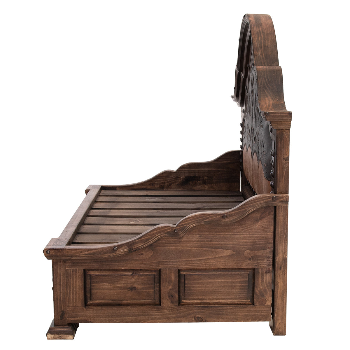 Palo Alto Tooled Leather Daybed