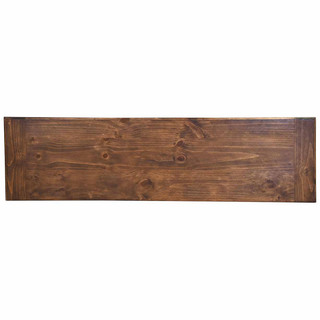 Spirit Lift-Top Console with Hand Carved Horse Detail