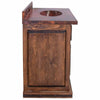 Crossroads Wood and Copper Vanity