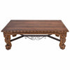 Plainsman Hand Carved Coffee Table