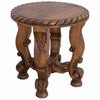 Loretta Hand Carved End Table