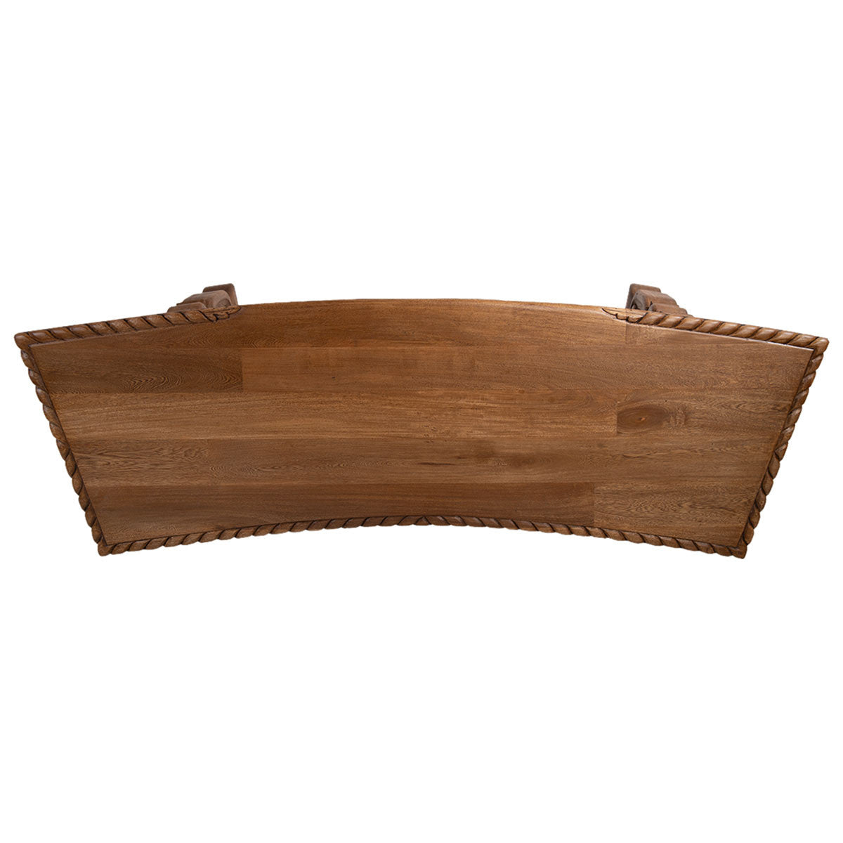 Mirabel Curved Rosewood Desk