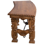 Mirabel Curved Rosewood Desk