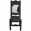 Del Rio Cowhide & Leather Upholstered Dining Chair