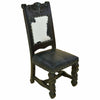 Del Rio Cowhide & Leather Upholstered Dining Chair