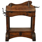 Natchez Wood & Copper Saddle Stand - Copper Finish