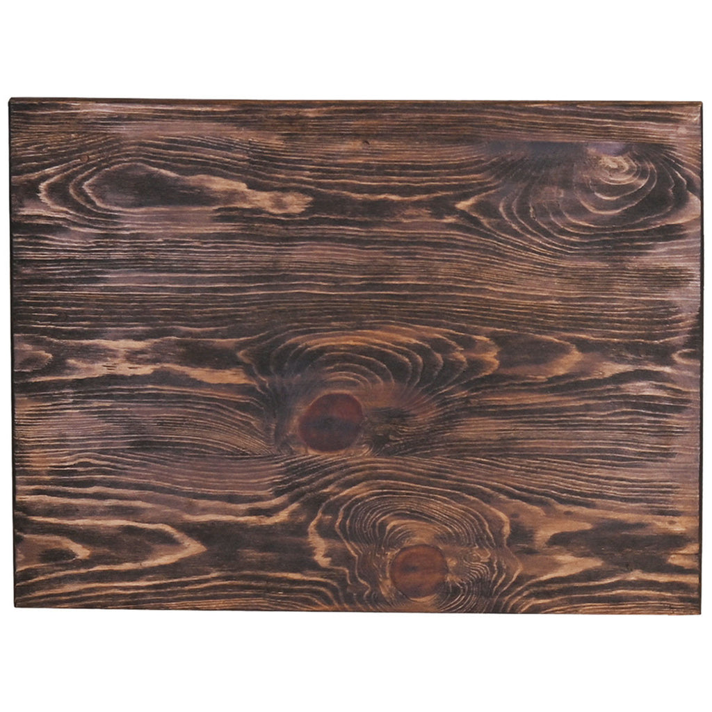 Leather Tooled Panel Nightstand