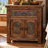 Capitel Copper Two-Door Nightstand
