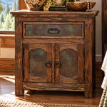 Capitel Copper Two-Door Nightstand