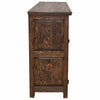 Sherwood Solid Wood TV Dresser with Copper Panels