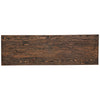 Sherwood Solid Wood TV Dresser with Copper Panels