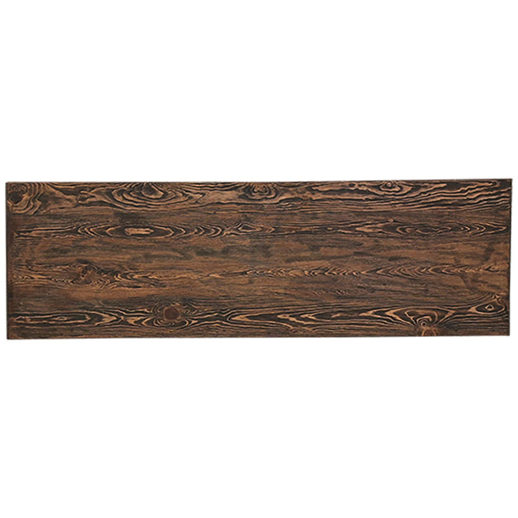 Sherwood Solid Wood TV Dresser with Copper Panels