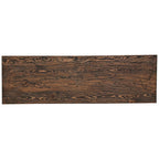 Sherwood Solid Wood TV Dresser with Copper Panels