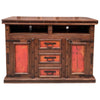 Natural Patina Copper TV Console
