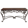 Laredo Copper Sofa Table - 60 Inch