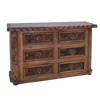 Texas Star Cowhide 6-Drawer Dresser