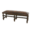 Pueblo Leather Bench