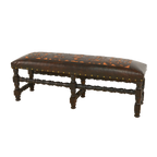 Pueblo Leather Bench
