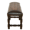 Pueblo Leather Bench