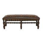 Pueblo Leather Bench