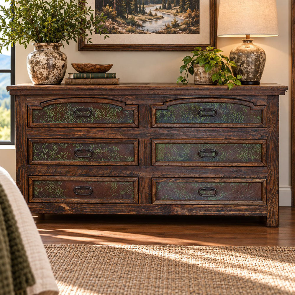 Capitel Copper Tiered Dresser