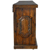 Montana Reclaimed Wood Bar with Hand Carved Detail