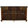 Montana Reclaimed Wood Bar with Hand Carved Detail