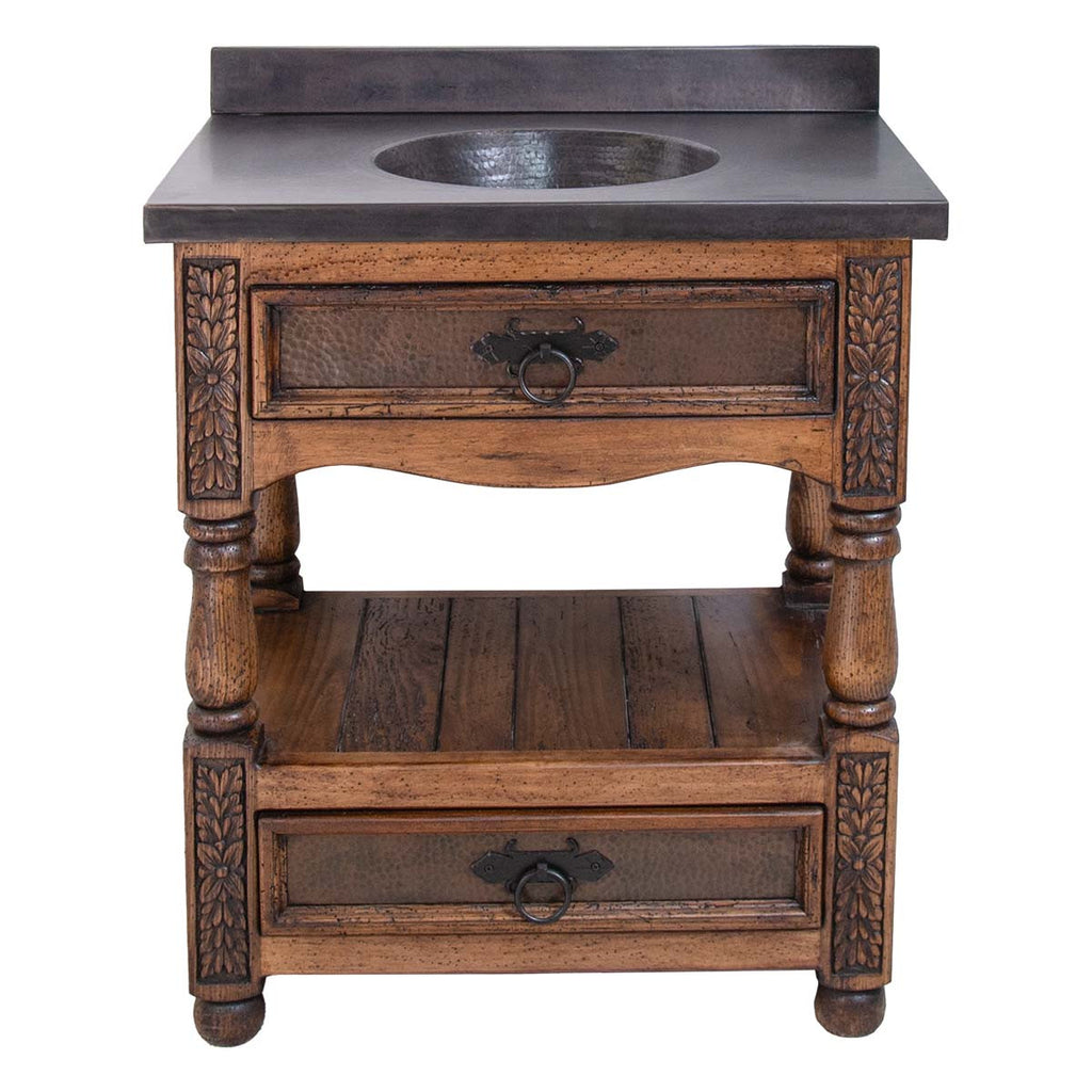 Frontier Forge Copper Top Vanity