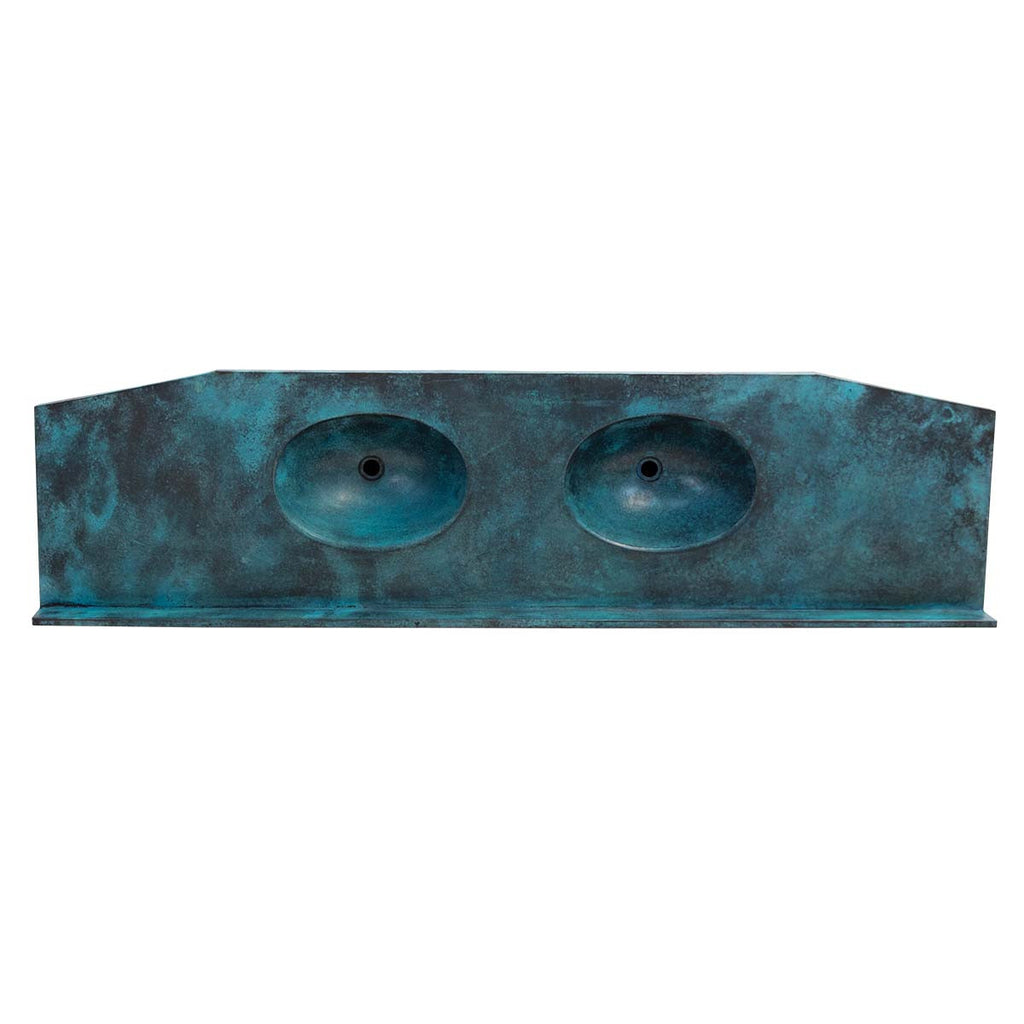 Frontier Copper Top Double Vanity