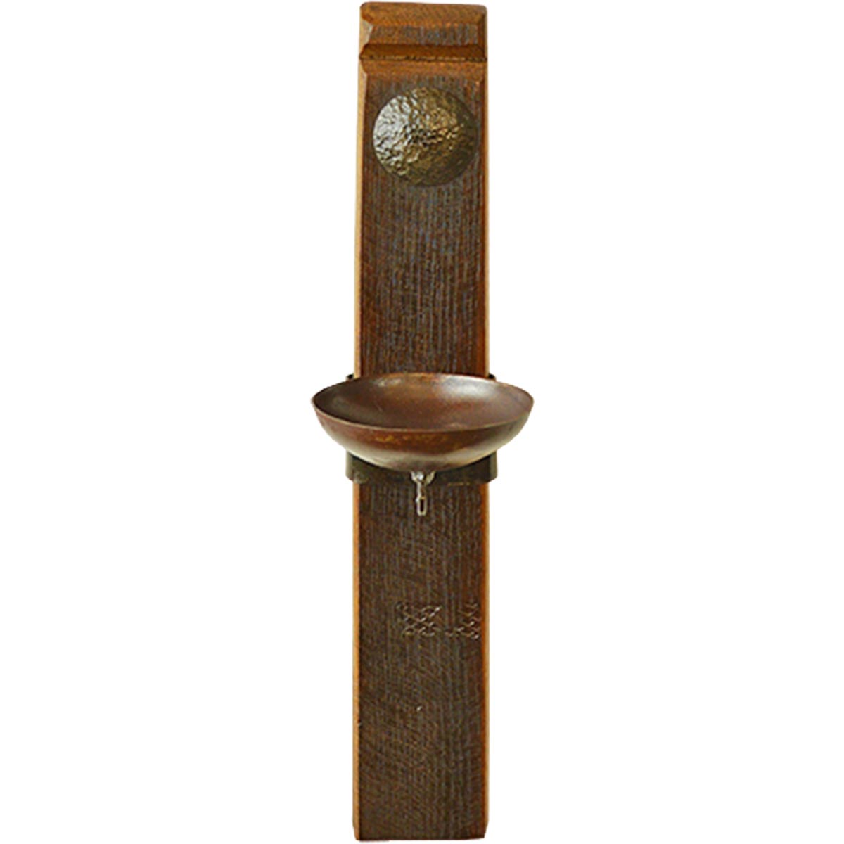Lexington Whiskey Barrel Straight Candleholder