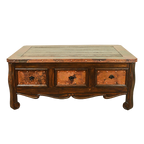 Scrolled & Studded Coffee Table