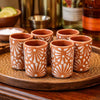 Southwest Hues Clay Shot Glasses - Set of 6