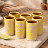 Southwest Hues Clay Shot Glasses - Set of 6