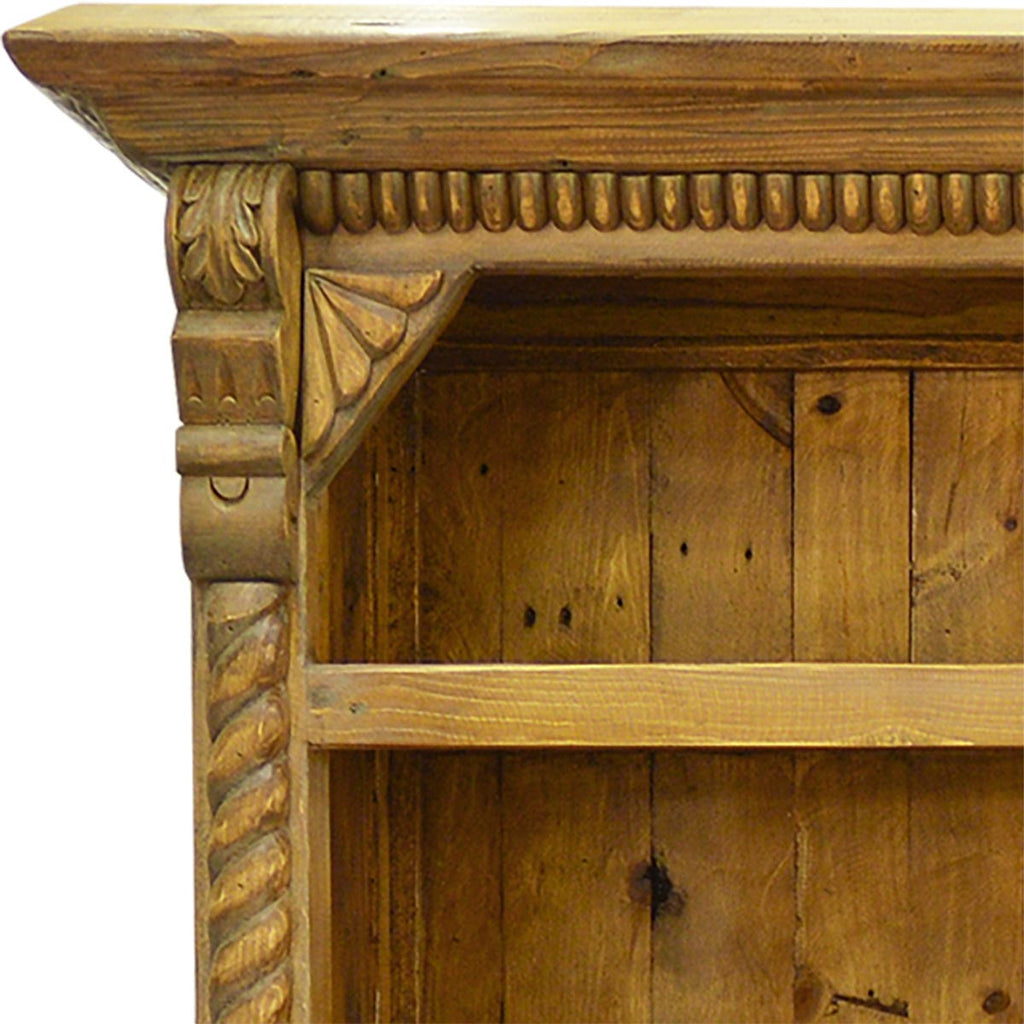 Parish Hand Carved Wood Hutch