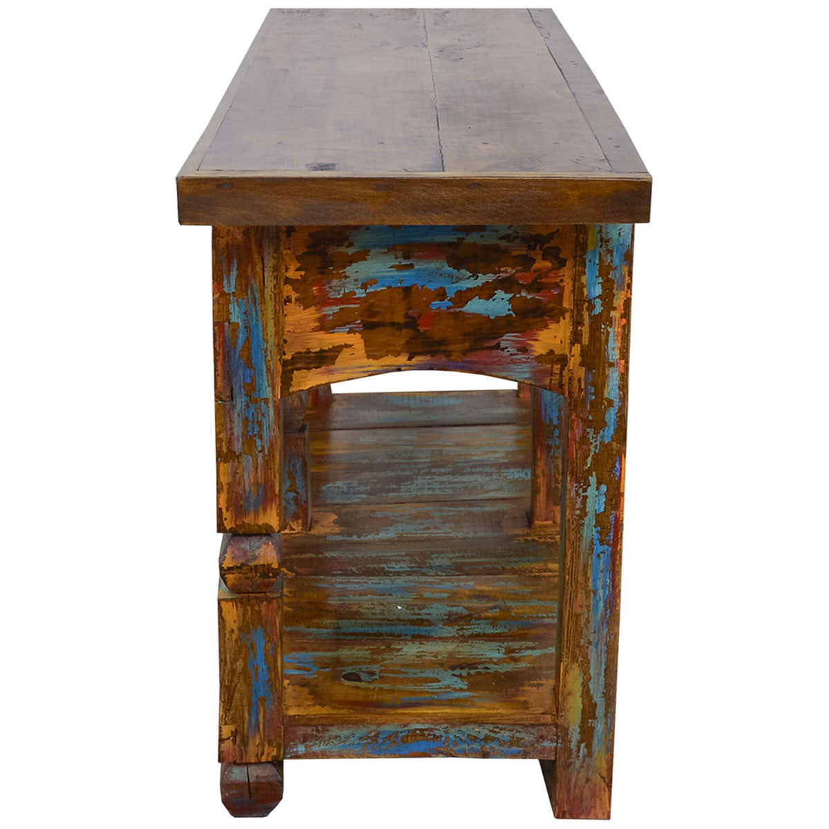 Hacienda Carved Console Table