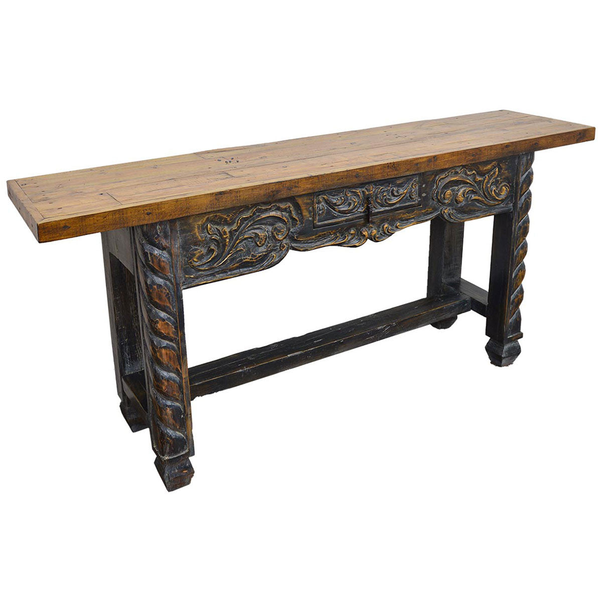 Blackwater Carved Console Table